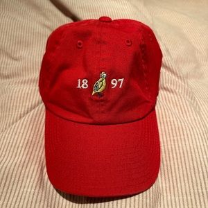 American Needle Red Cotton Dad Golf Hat (Hyannisport) - Worn 3-4 times